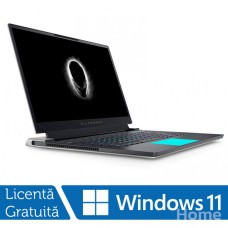 Laptop Nou Dell Alienware x15 R1 Gaming, Intel Core Gen a 11-a i7-11800H 2.30-4.60GHz, 16GB DDR4, 512GB SSD M.2, Nvidia RTX 3070 8GB GDDR6, 15.6 Inch Full HD, 360Hz Refresh Rate, Webcam + Windows 11 Home