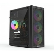 Desktop PC OptimX Prime ForgeX V1, Intel® Core™ i7-12700 up to 4.9GHz, 16GB DDR4, 512GB SSD, Placa video Radeon RX 580 8GB GDDR5