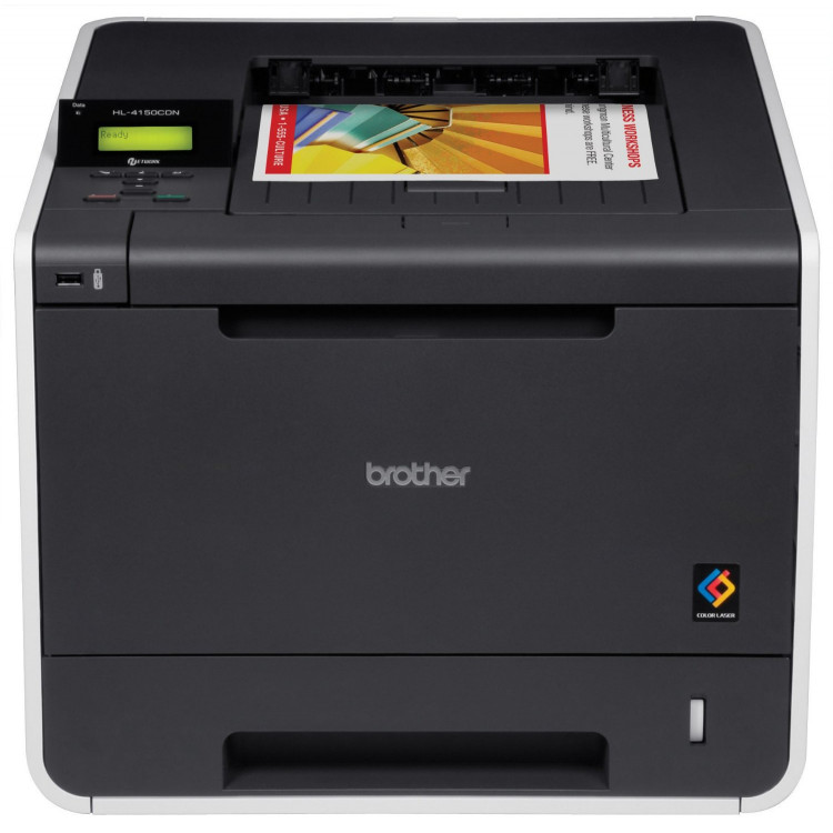 Imprimanta Second Hand Laser Color Brother HL-4150CDN, A4, 24 ppm, 2400 x 600 dpi, Duplex, Retea, USB