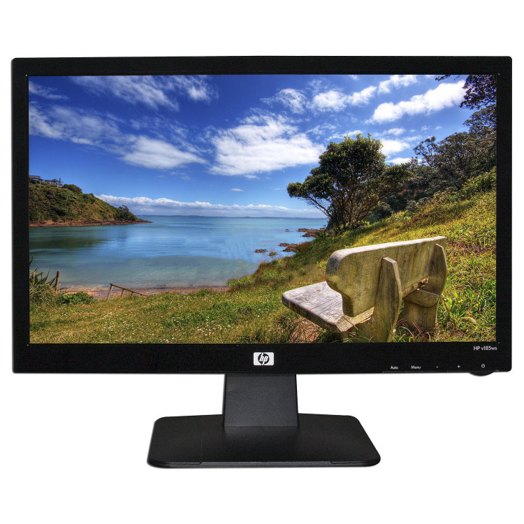Monitor Second Hand HP v185ws, 19 Inch LCD, 1366 x 768, VGA