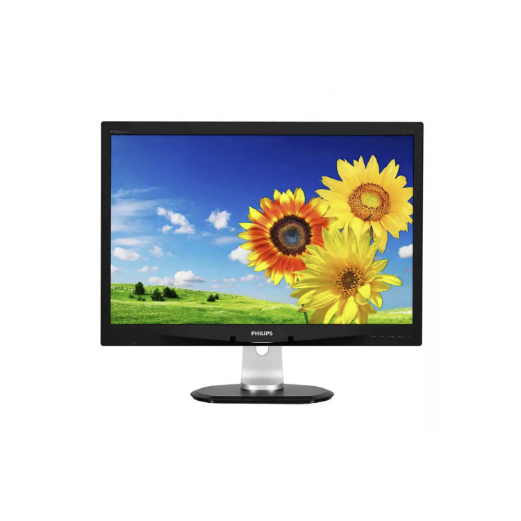 Monitor Second Hand PHILIPS 240P4Q, 24 Inch LCD Full HD, Display Port, VGA, DVI, USB 2.0