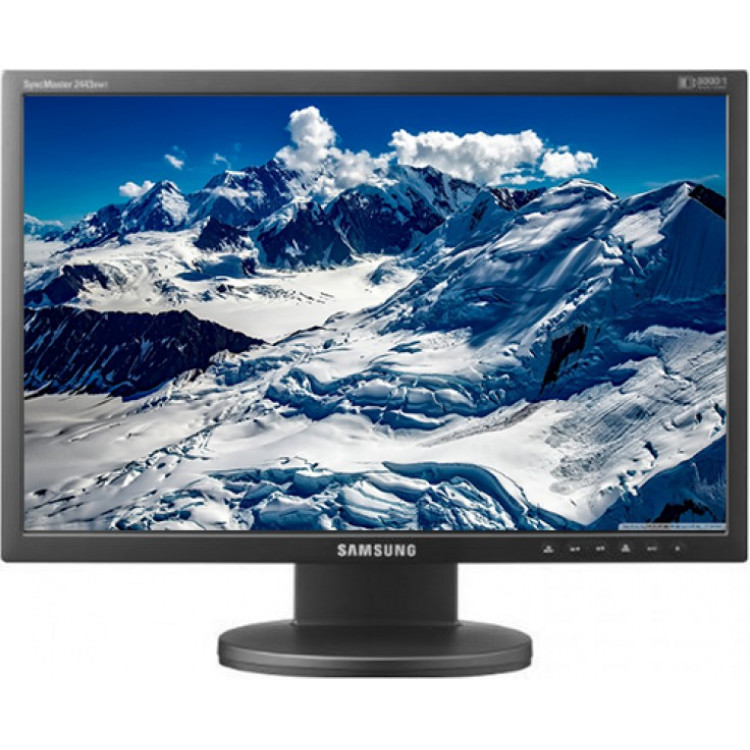 Monitor Refurbished SAMSUNG 2443BW, 24 Inch LCD, Full HD 1920 x 1200, VGA, DVI, USB, Widescreen