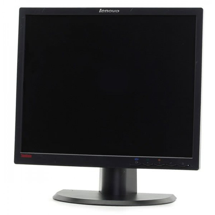 Monitor Refurbished Lenovo ThinkVision L1900PA, 19 Inch LCD, 1280 x 1024, VGA, DVI